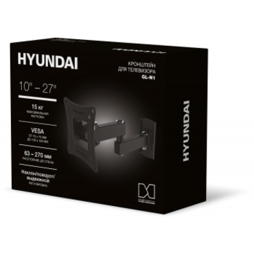 Кронштейн для телевизора Hyundai GL-N1 черный 10